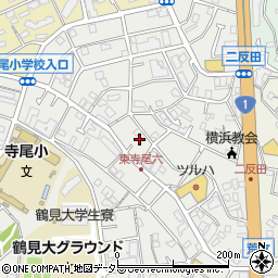 神奈川県横浜市鶴見区東寺尾6丁目5周辺の地図