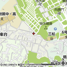 神奈川県横浜市鶴見区東寺尾東台18-23周辺の地図
