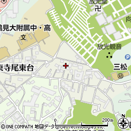 神奈川県横浜市鶴見区東寺尾東台18-17周辺の地図