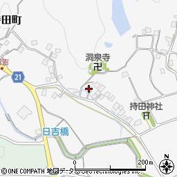 島根県松江市西持田町872周辺の地図