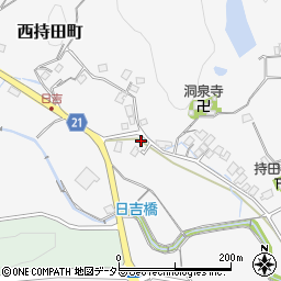 島根県松江市西持田町819-5周辺の地図