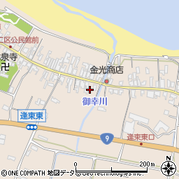鳥取県東伯郡琴浦町逢束539周辺の地図