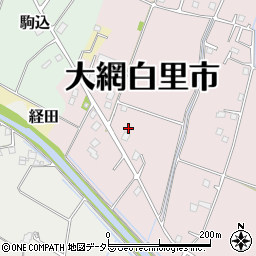 千葉県大網白里市南飯塚418-5周辺の地図