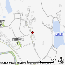 島根県松江市西持田町927周辺の地図