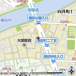 RM潮田周辺の地図
