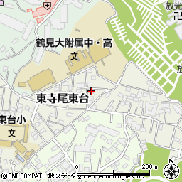 神奈川県横浜市鶴見区東寺尾東台16-5周辺の地図