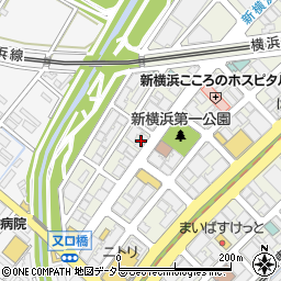クリオ新横浜ザ・ウエスト周辺の地図