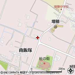 千葉県大網白里市南飯塚596周辺の地図