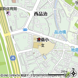 鳥取市立富桑小学校周辺の地図