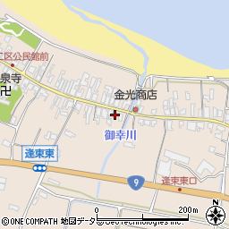 鳥取県東伯郡琴浦町逢束549周辺の地図