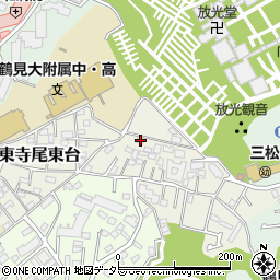 神奈川県横浜市鶴見区東寺尾東台18-15周辺の地図