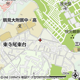 神奈川県横浜市鶴見区東寺尾東台18-12周辺の地図
