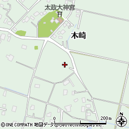 千葉県大網白里市木崎378周辺の地図