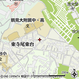 神奈川県横浜市鶴見区東寺尾東台16周辺の地図