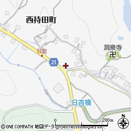 島根県松江市西持田町829周辺の地図