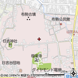 鳥取県鳥取市布勢周辺の地図