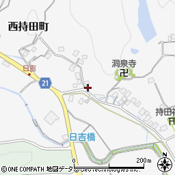 島根県松江市西持田町867周辺の地図