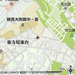 神奈川県横浜市鶴見区東寺尾東台16-22周辺の地図