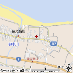 鳥取県東伯郡琴浦町逢束172周辺の地図