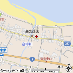 鳥取県東伯郡琴浦町逢束196周辺の地図