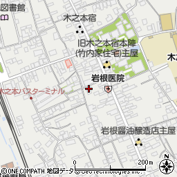 滋賀県長浜市木之本町木之本1109周辺の地図