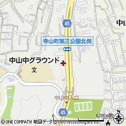 プロストック　横浜中山店周辺の地図