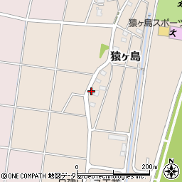 神奈川県厚木市猿ヶ島周辺の地図