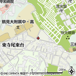 神奈川県横浜市鶴見区東寺尾東台17-1周辺の地図