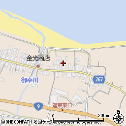 鳥取県東伯郡琴浦町逢束176周辺の地図