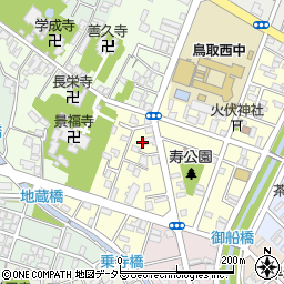 鳥取県鳥取市寿町周辺の地図