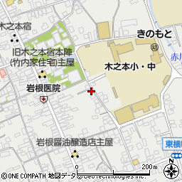 滋賀県長浜市木之本町木之本661周辺の地図