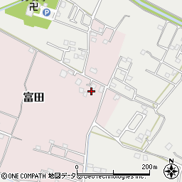 千葉県大網白里市富田2097周辺の地図