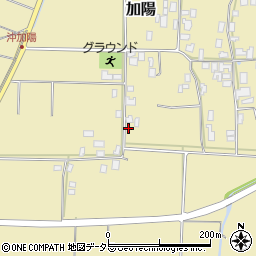 兵庫県豊岡市加陽414周辺の地図