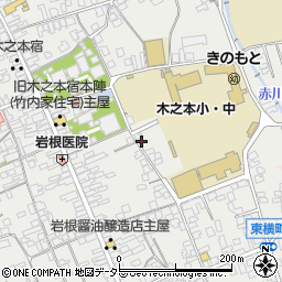 滋賀県長浜市木之本町木之本655周辺の地図