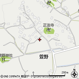 千葉県大網白里市萱野487周辺の地図