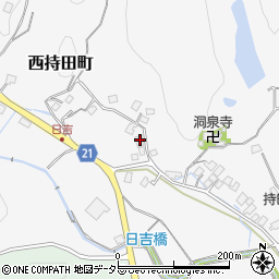 島根県松江市西持田町825周辺の地図