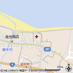 鳥取県東伯郡琴浦町逢束163周辺の地図