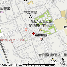 滋賀県長浜市木之本町木之本1106周辺の地図
