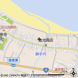 鳥取県東伯郡琴浦町逢束552周辺の地図