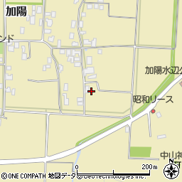 兵庫県豊岡市加陽640周辺の地図