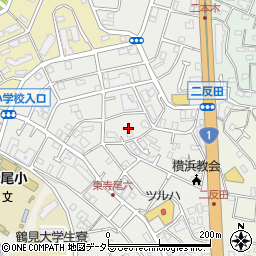 神奈川県横浜市鶴見区東寺尾6丁目9周辺の地図