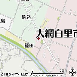千葉県大網白里市南飯塚408周辺の地図