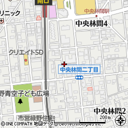 神奈川県大和市中央林間4丁目8-4周辺の地図
