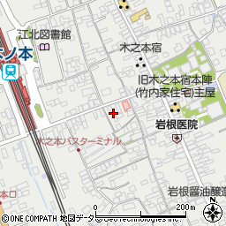 滋賀県長浜市木之本町木之本1085周辺の地図