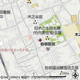 滋賀県長浜市木之本町木之本1105周辺の地図