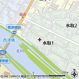 〒917-0093 福井県小浜市水取の地図