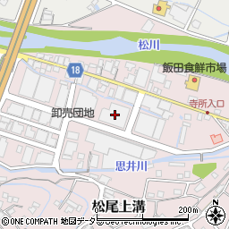 長野県飯田市松尾上溝3056-1周辺の地図