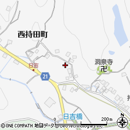 島根県松江市西持田町858周辺の地図