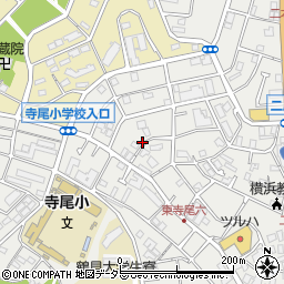神奈川県横浜市鶴見区東寺尾6丁目11周辺の地図