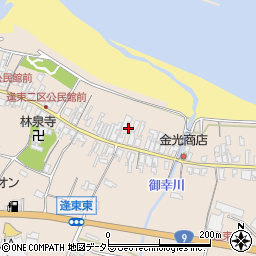 鳥取県東伯郡琴浦町逢束562周辺の地図